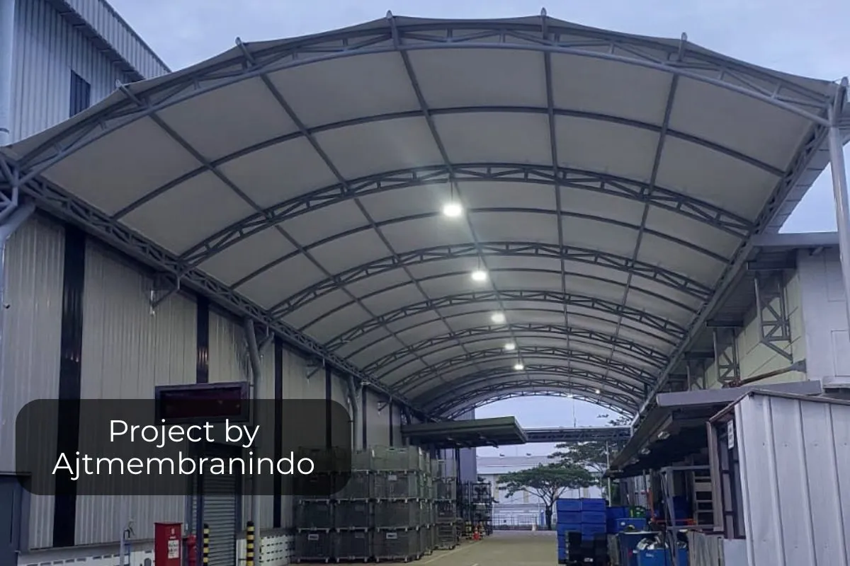 Proyek Kanopi Membran Villa